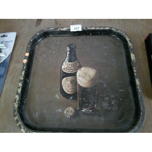 297 - Original 1950s Guinness Export Tray