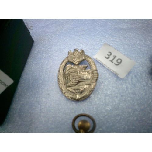 319 - WW2 Panzar Assault Badge