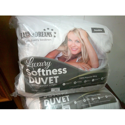 401 - New Double Duvet