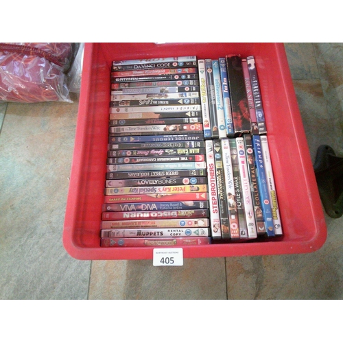 405 - Box of DVDs (40+)