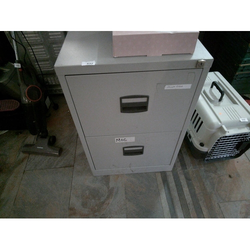 432 - 2 Drawer Filing Cabinet