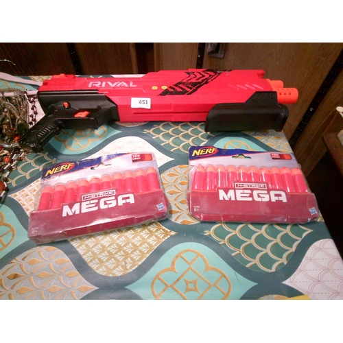 451 - Airsoft Mega Gun & Accessories