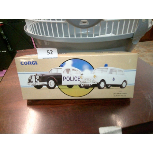 52 - Police Jaguar Car Set