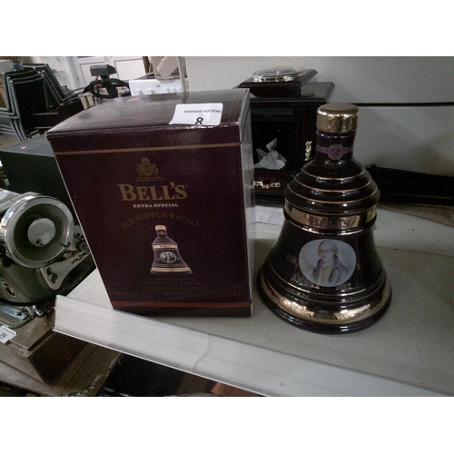 8 - Bells Whiskey Ltd Edition Decanter Display