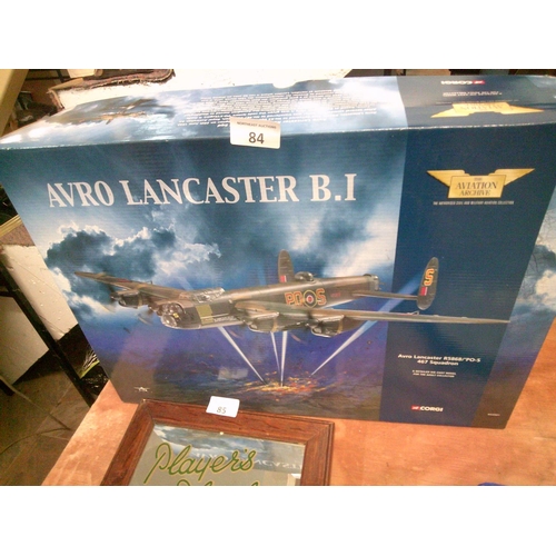 84 - Large Corgi Avro Air Lancaster B1 - 467 Squadron (a detailed diecast model for the adult collector)