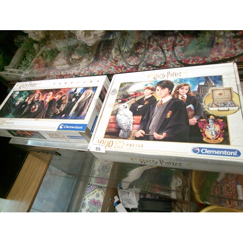 89 - 2 Harry Potter Jigsaws