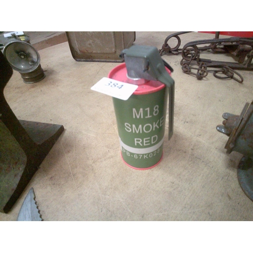 384 - M18 Smoke Grenade Dummy Kit