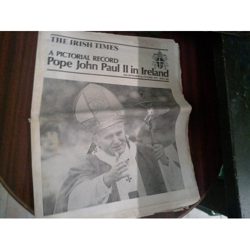 163 - Pope John Paul in Ireland Newspaper (27th Sept 1979)