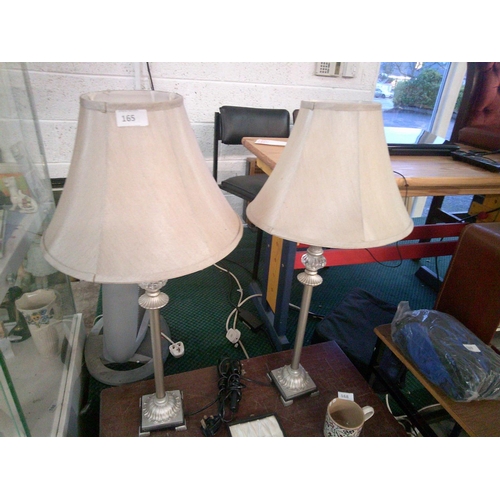 165 - 2 Matching Table Lamps