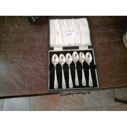 167 - Set of Silver Spoons