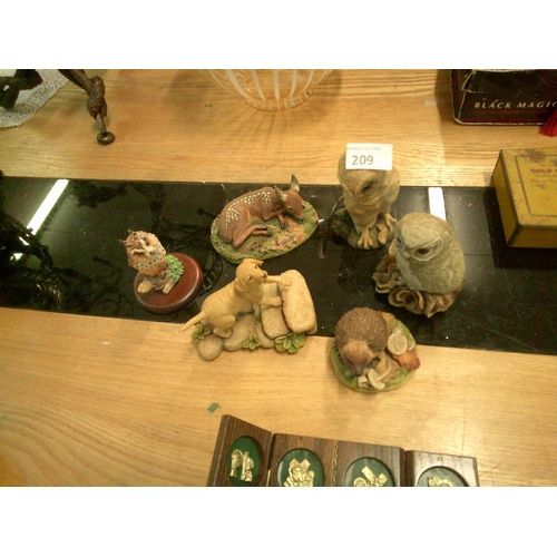 209 - Lot of Animal Collectables