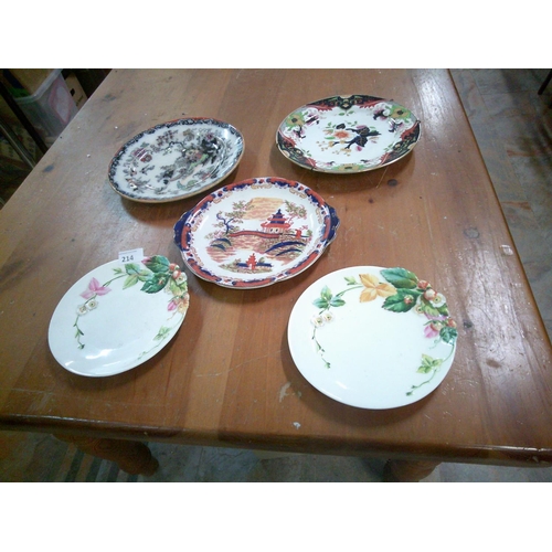 214 - Lot of Collectable Plates