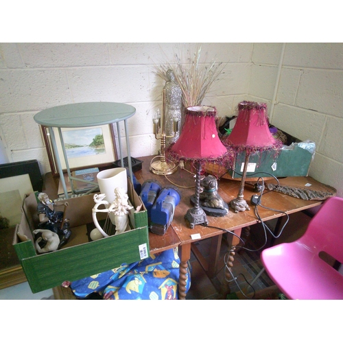 304 - Table Lot of Various Items