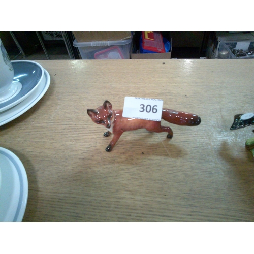 306 - Beswick Fox