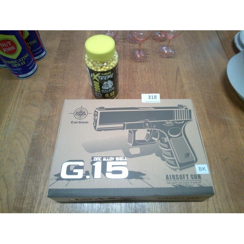 318 - G.15 Air Shot Gun with 2000 Pellets