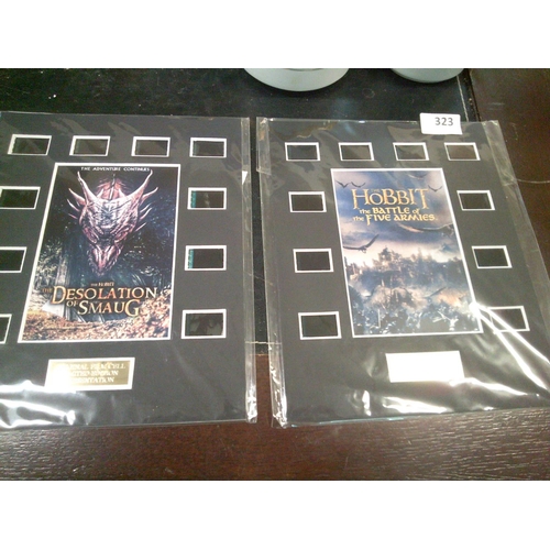 323 - Ltd Edition Film Cells x 2 (The Hobbit)