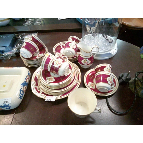 335 - Bone China Part Teaset