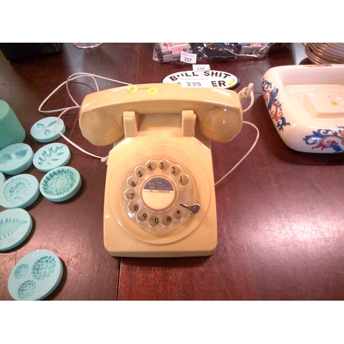 339 - Vintage Bakelite Telephone