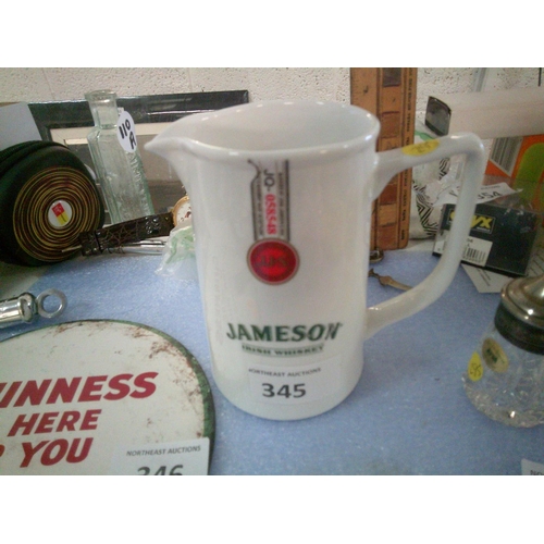 345 - Jameson Pub Water Jug (7