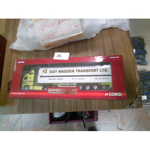 35 - Corgi Madden Transport Lorry in Original Box