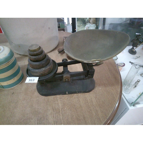 363 - Vintage Scales & Weights