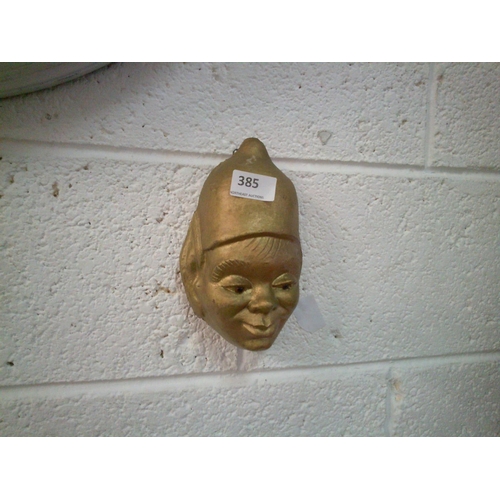 385 - Gnome Concrete Wall Hanging