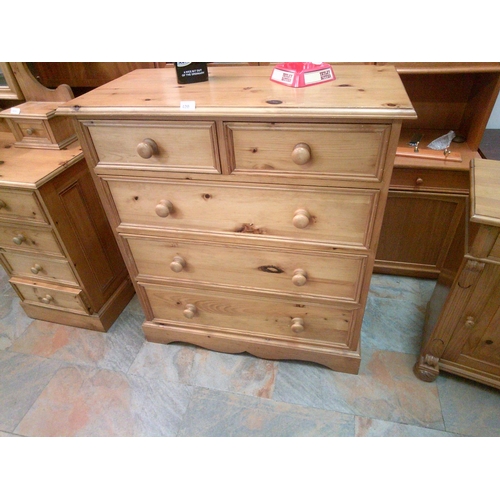 420 - Pine Chest of Drawers (3ft x 40