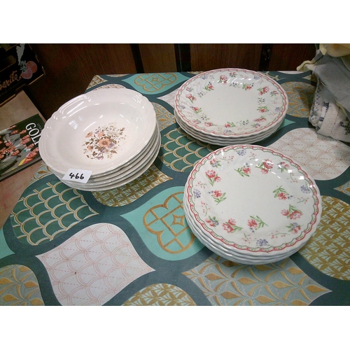 466 - Lot of Side Plates,Bowls (Johnson Bros etc...)