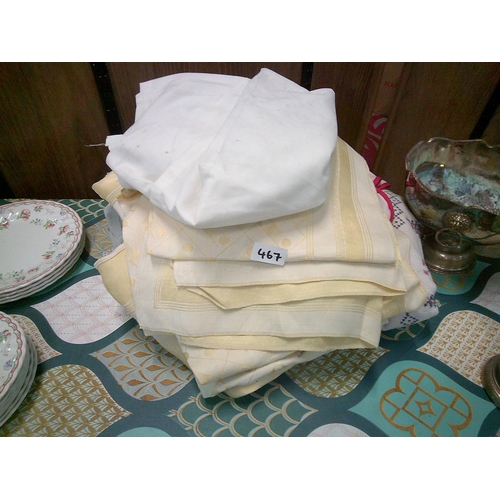 467 - Lot of Linen etc...