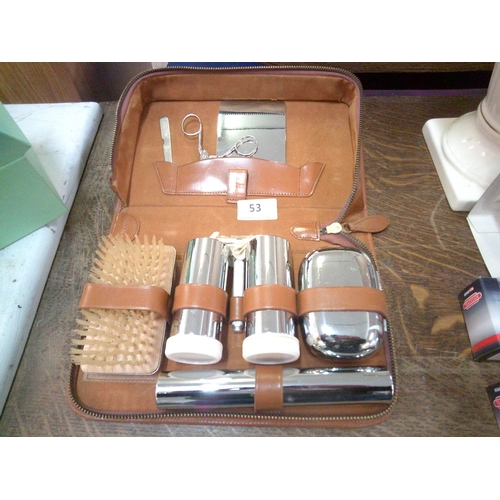 53 - Antique Gentlemans Grooming Set