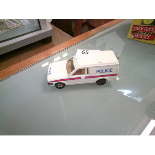 65 - Corgi Police Van Model