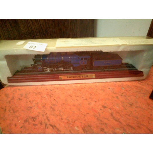 83 - Bayerische S 3/6 Train Model