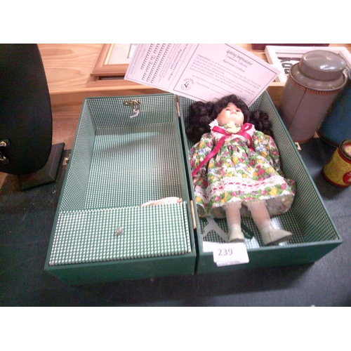 239 - Lasting Impressions Doll in Original Box with Cert