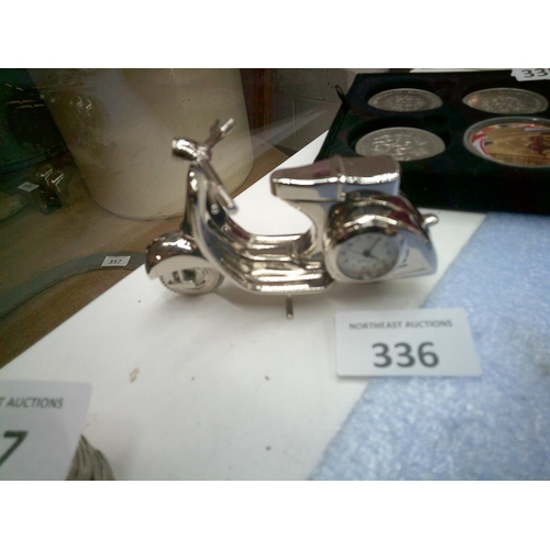 336 - Mini Vespa Clock