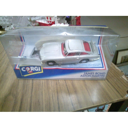 39 - Corgi James Bond Aston Martin in Original Box