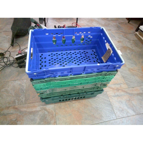 423 - Lot of Storage Crates