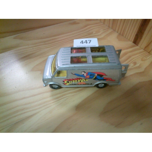 447 - Vintage Corgi Superman Van