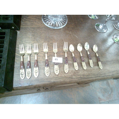 49 - Lot of Siam Cutlery