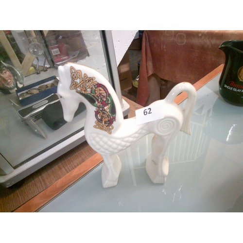 62 - Cre Pottery Horse