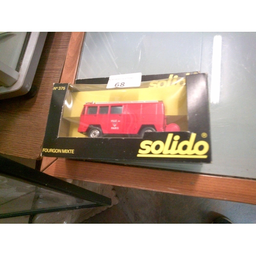 68 - Solido Fire Engine Model