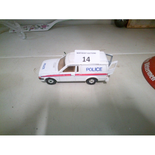 14 - Escort Police Van Model