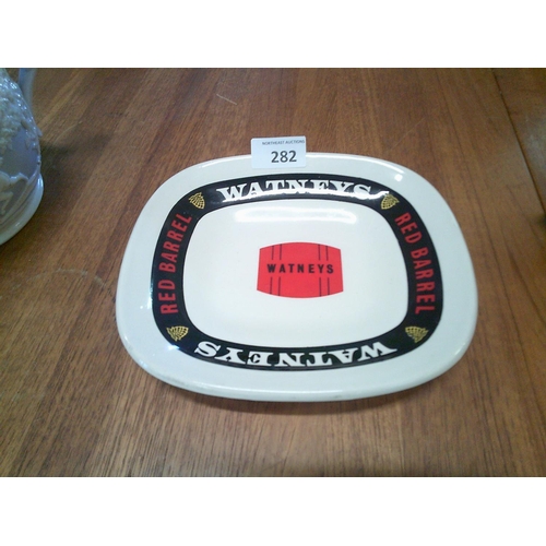 282 - Watneys Red Barrel Vintage Ashtray