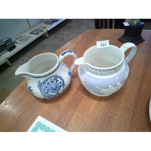 283 - Royal Doulton Large Jug + Vintage Porcelain Pitcher Jug