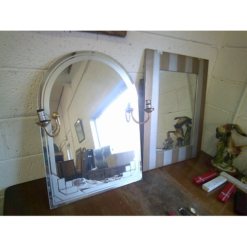 326 - 2 Decorative Mirrors