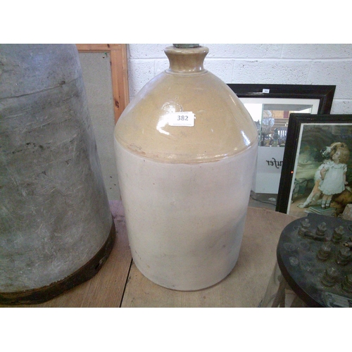 382 - Large 5 Gallon Whiskey Flagon