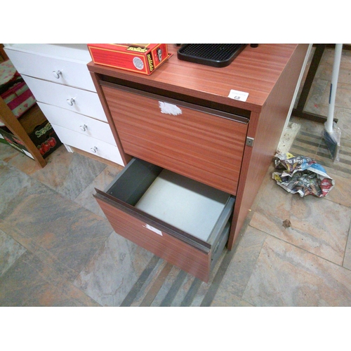 68 - 2 Drawer Office Cabinet