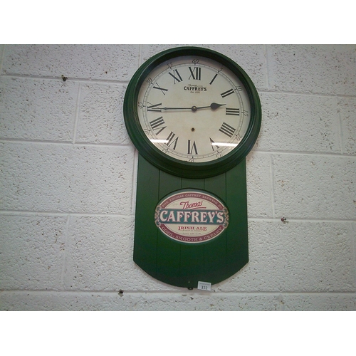 332 - Original Battery Operated Caffreys Clock (pwo - 32