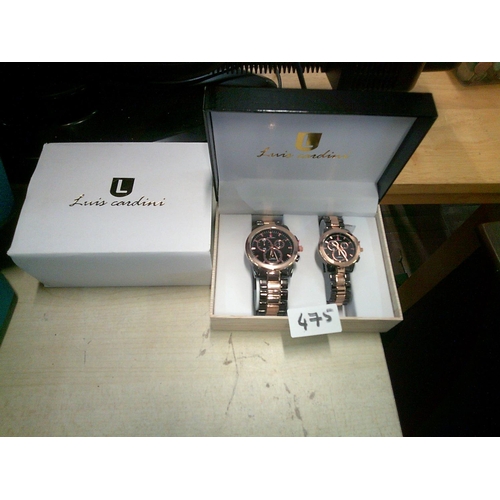 475 - New His & Hers Watch Set