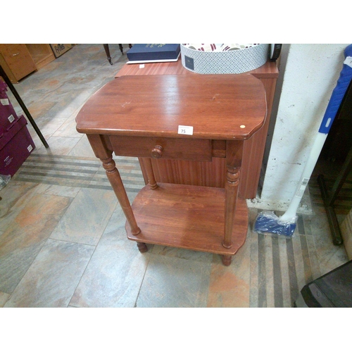 75 - One Drawer Hall Table (22