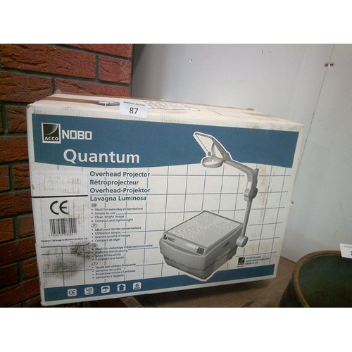 87 - Quantum Overhead Projector in Original Box